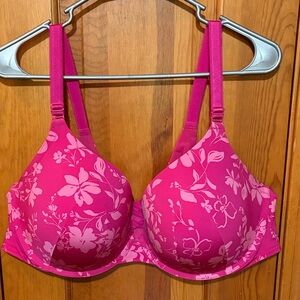 Torrid Vibrant Pink Floral Bra